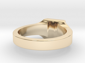 hard Band All Sizes, multisize in 14K Yellow Gold: 5 / 49