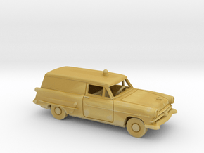 1/87 1953 Ford Courier Emergency B Light Kit in Tan Fine Detail Plastic