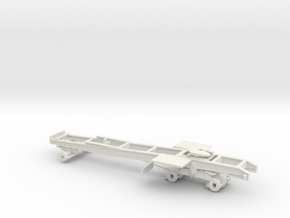 1/50th Fifth wheel Pacific P16 or Hayes Frame in White Natural Versatile Plastic