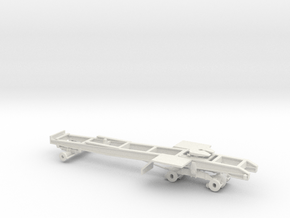 1/64th Fifth wheel Pacific P16 or Hayes Frame in White Natural Versatile Plastic