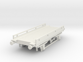 o-87-met-railway-open-carriage-truck in White Natural Versatile Plastic