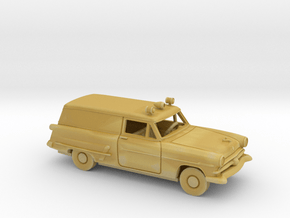 1/87 1953 Ford Courier Emergency B Light Kit in Tan Fine Detail Plastic