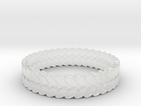 Laureate Band All Sizes, Multisize in Clear Ultra Fine Detail Plastic: 5.5 / 50.25