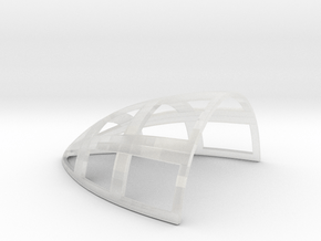 Fireball XL-5 - Front Canopy in Clear Ultra Fine Detail Plastic