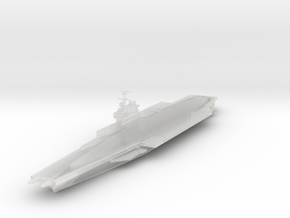 USS Forrestal CV-59 in Clear Ultra Fine Detail Plastic: 1:1200
