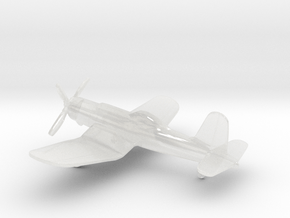 Goodyear F2G Corsair in Clear Ultra Fine Detail Plastic: 6mm