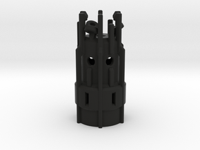 KR Fortis - Master Chassis Part7 in Black Smooth Versatile Plastic