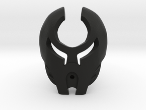 Noble Valumi, Mask of Clairvoyance in Black Smooth Versatile Plastic