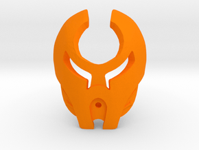 Noble Valumi, Mask of Clairvoyance in Orange Smooth Versatile Plastic