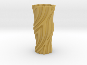 vase1033 in Tan Fine Detail Plastic