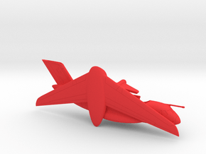 022A EMBRAER KC-390 1/288 in Red Smooth Versatile Plastic