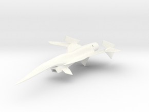 R-702A "Atlas" High-Altitude Interceptor in White Smooth Versatile Plastic: 1:200