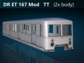 DR ET 167 Mod TT [2x body] in Tan Fine Detail Plastic