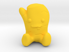 GingerDud in Yellow Smooth Versatile Plastic