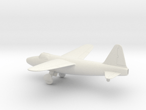 Heinkel He 178 in White Natural Versatile Plastic: 1:64 - S