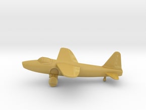 Heinkel He 178 in Tan Fine Detail Plastic: 1:160 - N