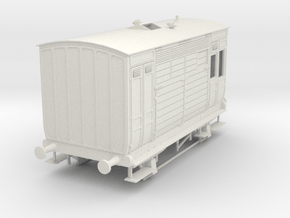 o-43-met-railway-horsebox-4-10 in White Natural Versatile Plastic