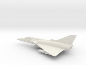 IAI Kfir (w/o landing gears) in White Natural Versatile Plastic: 1:144