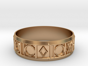 bracelet in Polished Bronze
