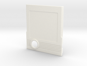 Game Boy Mini Camera top (v1.1) in White Premium Versatile Plastic