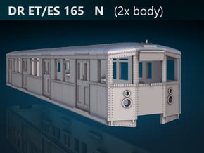DR ET/ES 165  N [2x body] in Tan Fine Detail Plastic