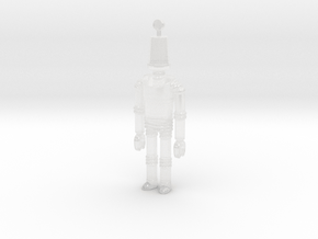 Fireball XL-5 - Robert Robot in Clear Ultra Fine Detail Plastic