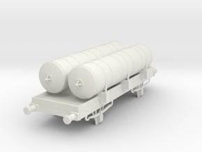 o-43-met-railway-gas-wagon in White Natural Versatile Plastic