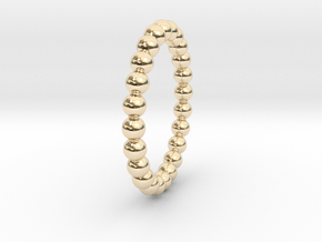 Round Beads Ring All sizes, multisize in 9K Yellow Gold : 5 / 49