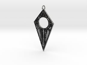 Aethos Filled Pendant in Antique Silver