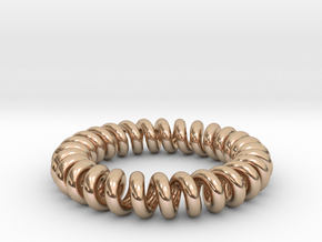 Helical Ring All Sizes, Multisize in 9K Rose Gold : 5 / 49