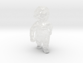 Chucky scars 28mm miniature games dnd rpg fantasy in Clear Ultra Fine Detail Plastic