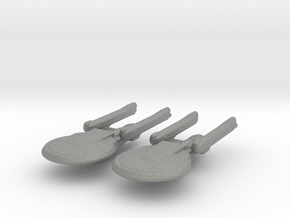 Excelsior Class (NCC-1701-B Type) 1/20000 x2 in Gray PA12
