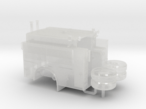 1/64 LA(ish) Engine Body Rollup Doors V2 in Clear Ultra Fine Detail Plastic