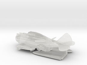 Republic EP-1 / Seversky P-35 in Clear Ultra Fine Detail Plastic: 1:160 - N