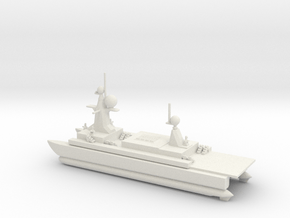 1/1250 Scale General Dynamics BAE Naval Drone in White Natural Versatile Plastic