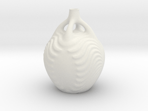 vase2211 in White Natural Versatile Plastic