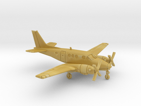 C-90 King Air in Tan Fine Detail Plastic: 1:200
