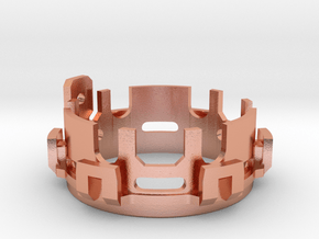 SID NPXL connector Holder Part 2 ECO METAL in Natural Copper
