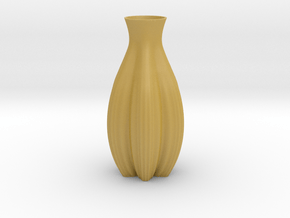 vase 571 in Tan Fine Detail Plastic