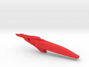 1/7000 USS Kelcie Mae in Red Smooth Versatile Plastic