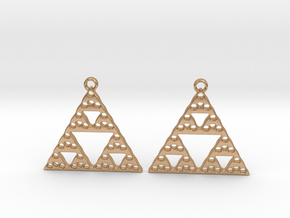 p_s_earrings in Polished Bronze
