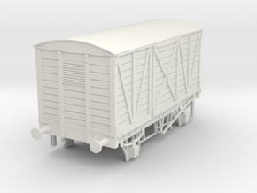 o-43-met-railway-covered-goods-vents-van in White Natural Versatile Plastic