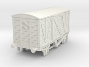 o-100-met-railway-covered-goods-vents-van in White Natural Versatile Plastic