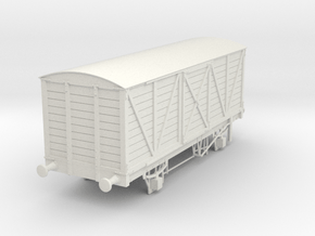 o-32-met-railway-22ft-covered-goods-van in White Natural Versatile Plastic