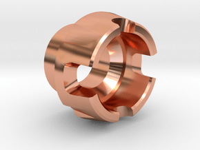 Custom CC Crystal Energy Port V2 in Polished Copper