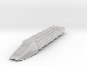 Cylon Freighter in Clear Ultra Fine Detail Plastic