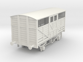 o-32-met-railway-cattle-wagon in White Natural Versatile Plastic