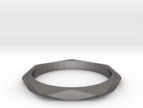 Geometric Simple Ring in Processed Stainless Steel 316L (BJT): 9 / 59