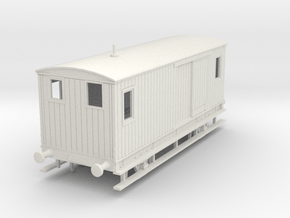 o-76-met-railway-14t-ballast-brake-van in White Natural Versatile Plastic