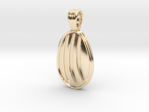 Three claw marks in 14K Yellow Gold